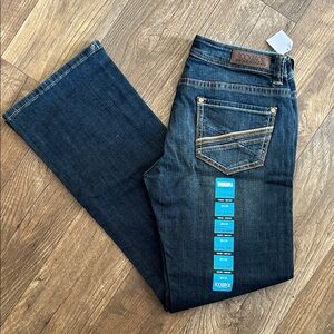 Rock & Roll Cowgirl Dark Blue Jeans 30x34